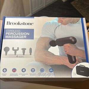 Brookstone Cordless Percussion Massager
